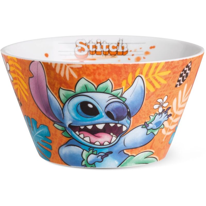 EGAN Disney Stitch Bowl - Orange 550ml