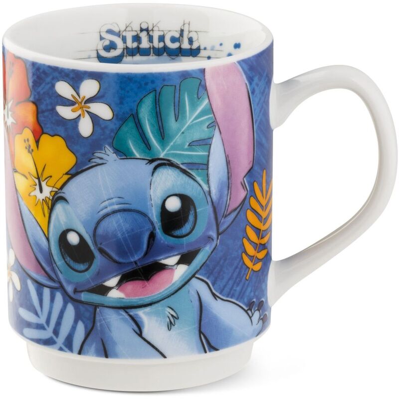 EGAN Disney Stackable Mug Stitch - Blue 350ml EGAN Disney Stackable Mug Stitch - Blue 350ml
