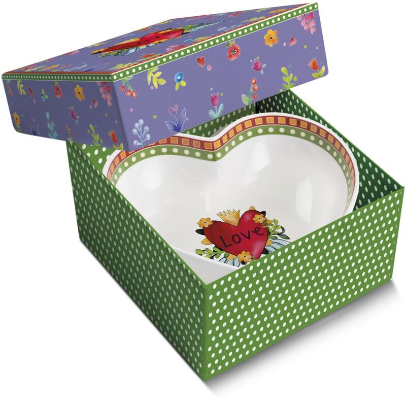 EGAN Love Bowl - Red 23X6.5cm