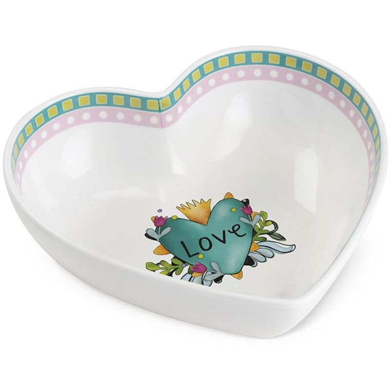EGAN Love Bowl - Turquoise 23X6.5cm