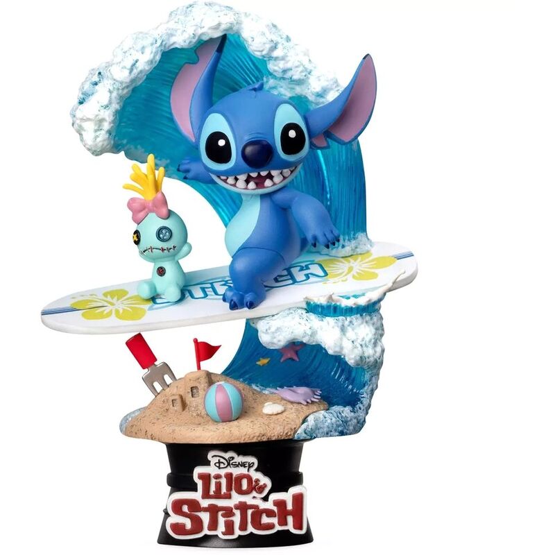 Beast Kingdom D-Stage Disney Lilo & Stitch Stitch Surf 6-Inch Figure