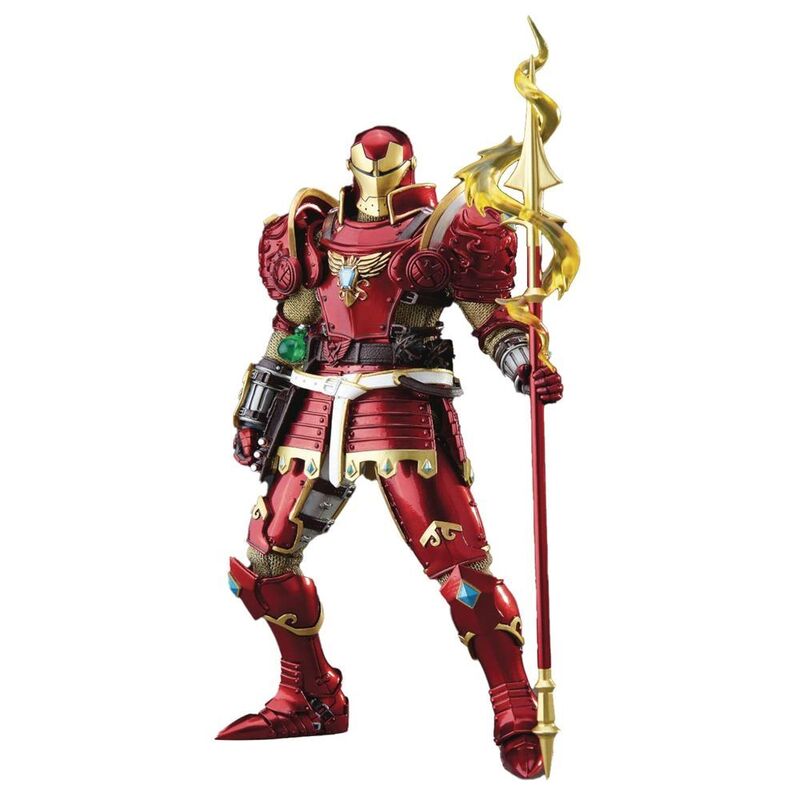 Beast Kingdom Dynamic 8Ction Heroes Iron Man Medieval Knight Deluxe Version 8-Inch Figure
