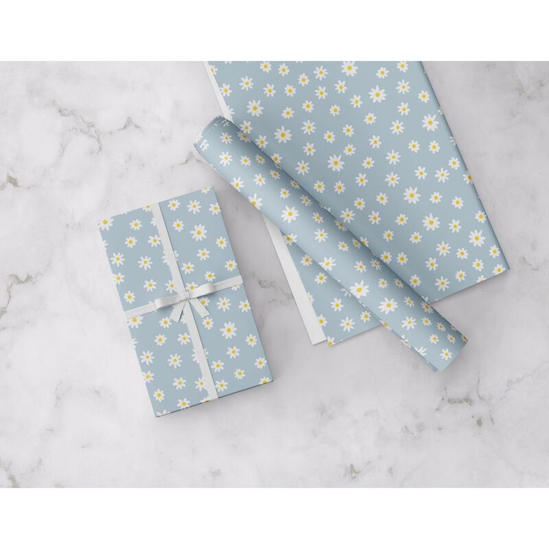 Share The Love Daisies Wrapping Paper - (50 x 70 cm)