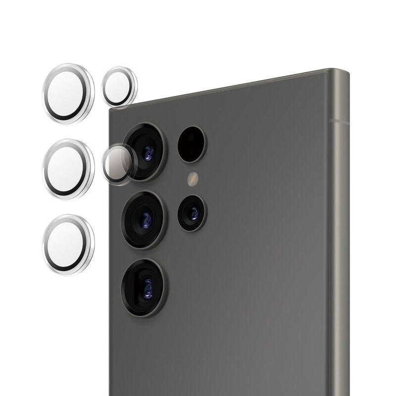 Panzer Glass Samsung Galaxy S25 Ultra Camera Lens Protector - Hoops - Transparent Panzer Glass Samsung Galaxy S25 Ultra Camera Lens Protector - Hoops - Transparent