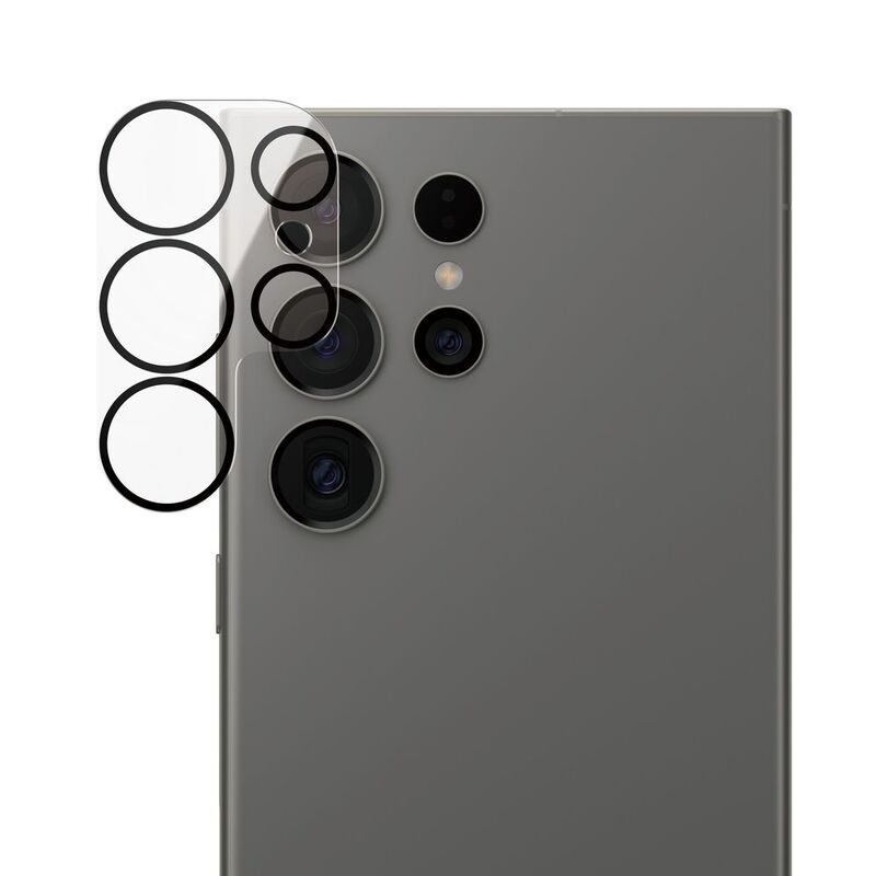 Panzer Glass Samsung Galaxy S25 Ultra Camera Lens Protector - Picture Perfect Panzer Glass Samsung Galaxy S25 Ultra Camera Lens Protector - Picture Perfect