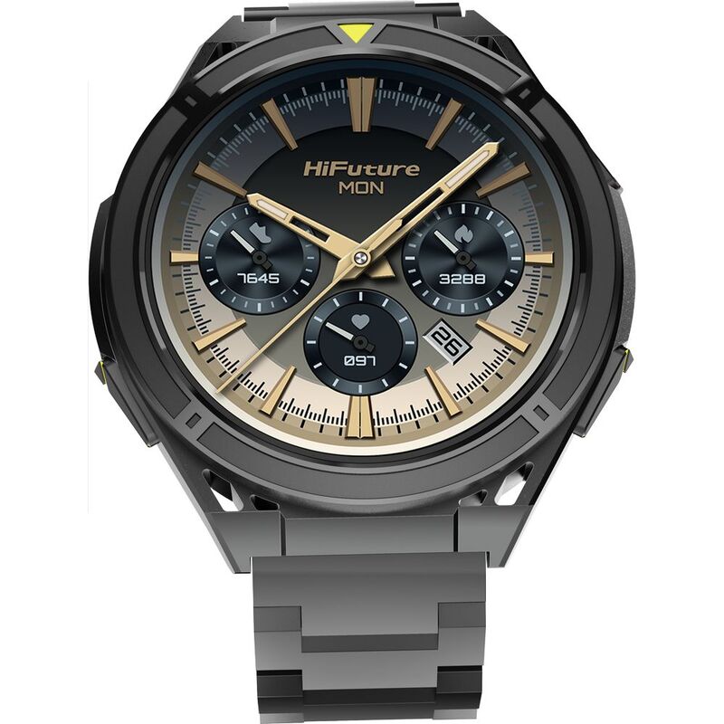 HiFuture Active Dual Band GPS Smartwatch - Black/Yellow HiFuture Active Dual Band GPS Smartwatch - Black/Yellow