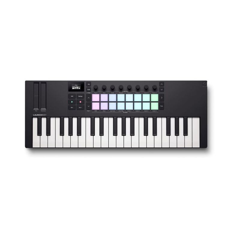Novation Launchkey Mini 37 MK4 37-Key USB Midi Keyboard - Black Novation Launchkey Mini 37 MK4 37-Key USB Midi Keyboard - Black