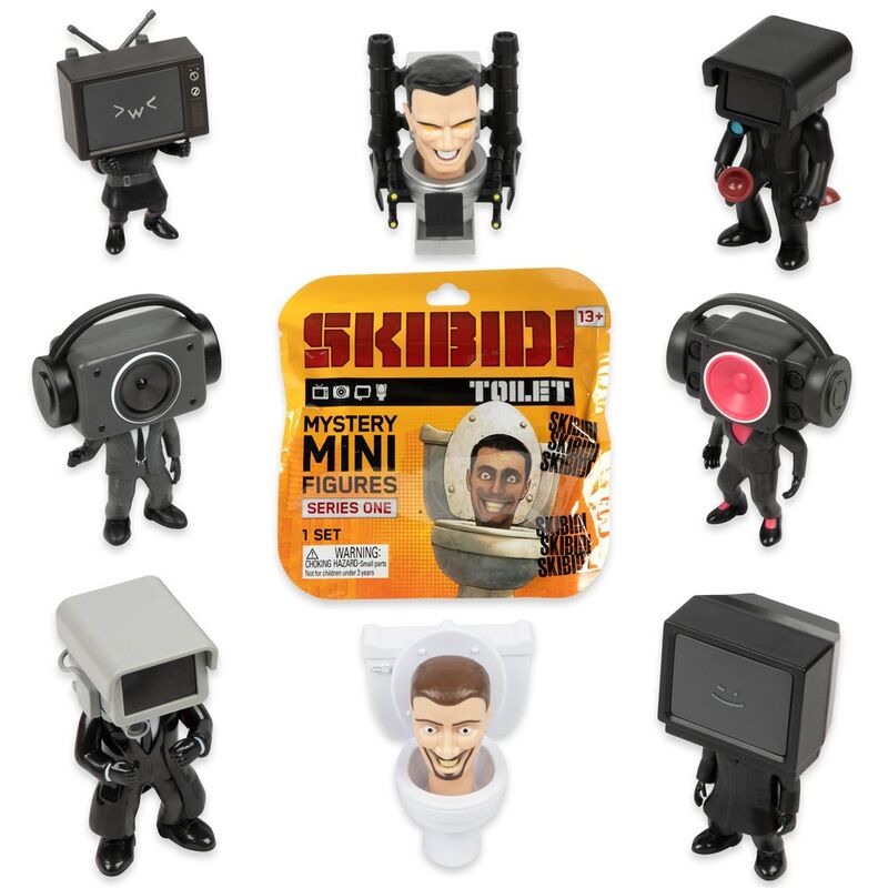 Skibidi Toilet Series 1 Mini Figure Blind Bag (Assortment - Includes 1) Skibidi Toilet Series 1 Mini Figure Blind Bag (Assortment - Includes 1)