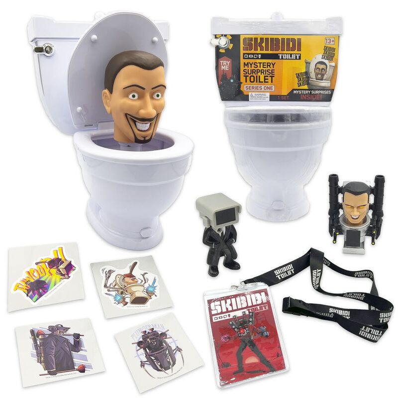 Skibidi Toilet Series 1 Surprise Toilet Blind Bag (Assortment - Includes 1) Skibidi Toilet Series 1 Surprise Toilet Blind Bag (Assortment - Includes 1)