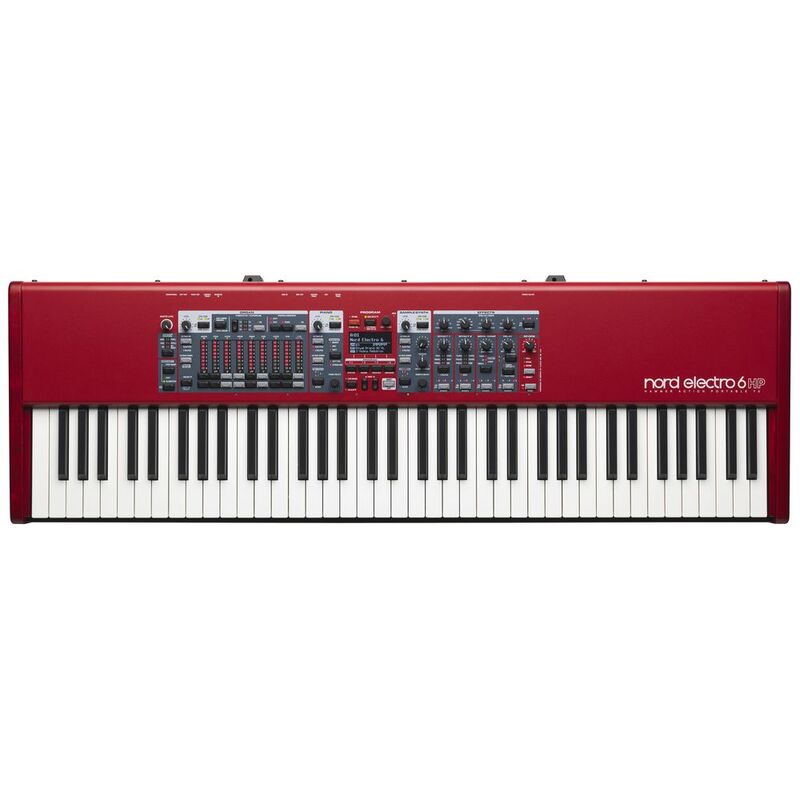 Nord Electro 6 HP 73-Note Hammer Action Portable Keyboard - Red Nord Electro 6 HP 73-Note Hammer Action Portable Keyboard - Red