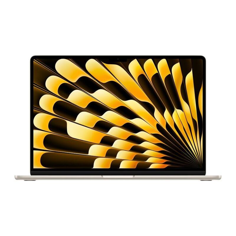 Apple 15-Inch Macbook Air M4 Chip with 10-Core CPU & 10-Core GPU/ 24GB/ 512GB SSD - Starlight (Arabic/English)