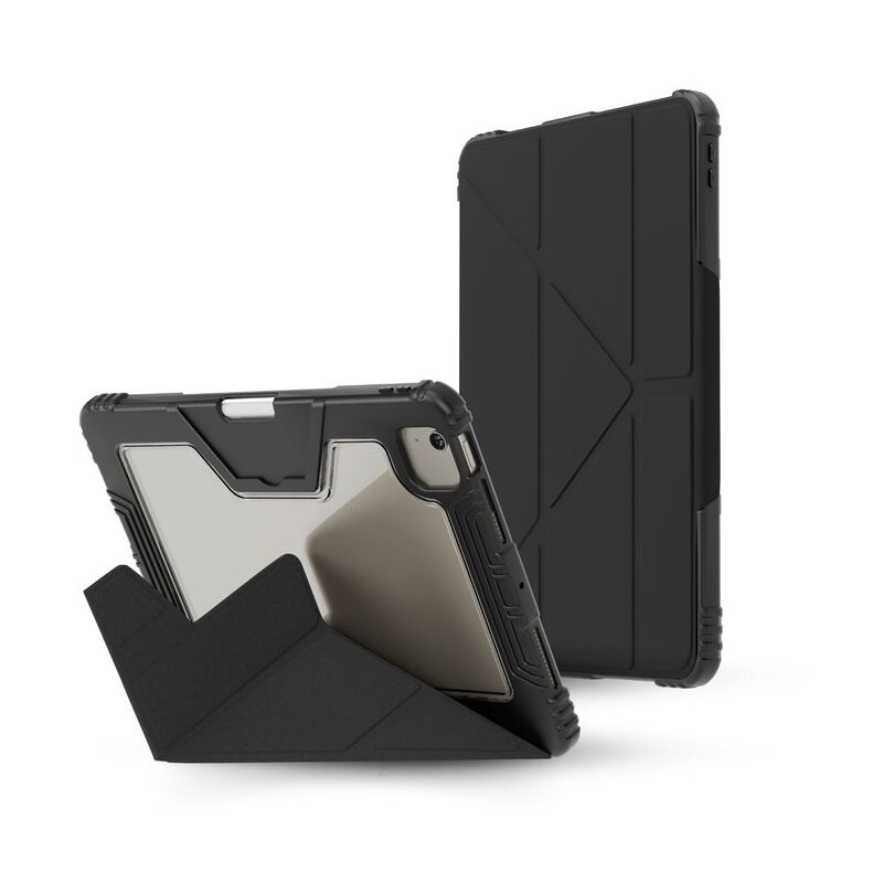 Hyphen Morph Rugged Origami Case - iPad 13-Inch Air (M2) 2024 - Black Hyphen Morph Rugged Origami Case - iPad 13-Inch Air (M2) 2024 - Black