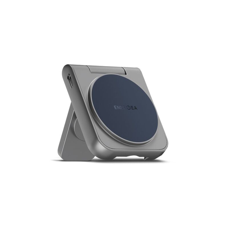 Energea Magduo 2-in-1 Foldable Qi2 Magnetic Fast Wireless Charger - Blue Energea Magduo 2-in-1 Foldable Qi2 Magnetic Fast Wireless Charger - Blue