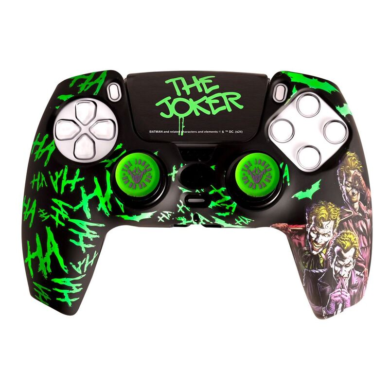 FR-TEC PS5 DC Combo Pack Joker Dualsense Skin And Grip FR-TEC PS5 DC Combo Pack Joker Dualsense Skin And Grip