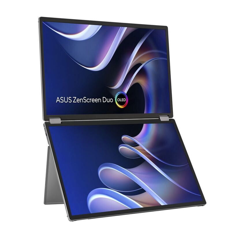 ASUS Zenscreen Duo  MQ149CD 14-Inch FHD 60Hz Monitor - Grey ASUS Zenscreen Duo  MQ149CD 14-Inch FHD 60Hz Monitor - Grey