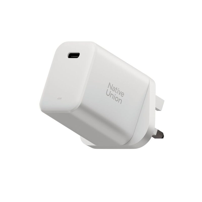 Native Union Fast Gan Charger Pd 45W - White (UK)