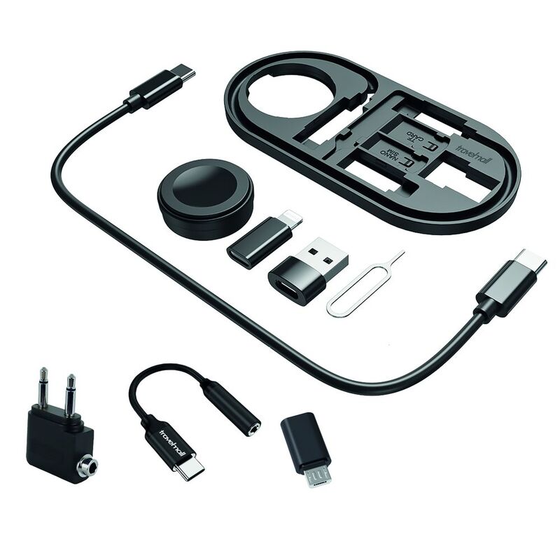 Travelmall 10 -In-1 Multi Tool Travel Essentials Charge And Sync With Apple Watch Chrger (Deluxe Edition) Travelmall 10 -In-1 Multi Tool Travel Essentials Charge And Sync With Apple Watch Chrger (Deluxe Edition)