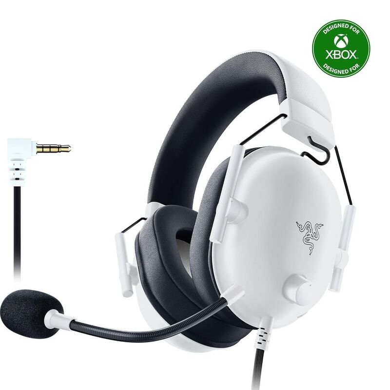 Razer Blackshark V2 X XBox Licensed Wired Gaming Headset - White