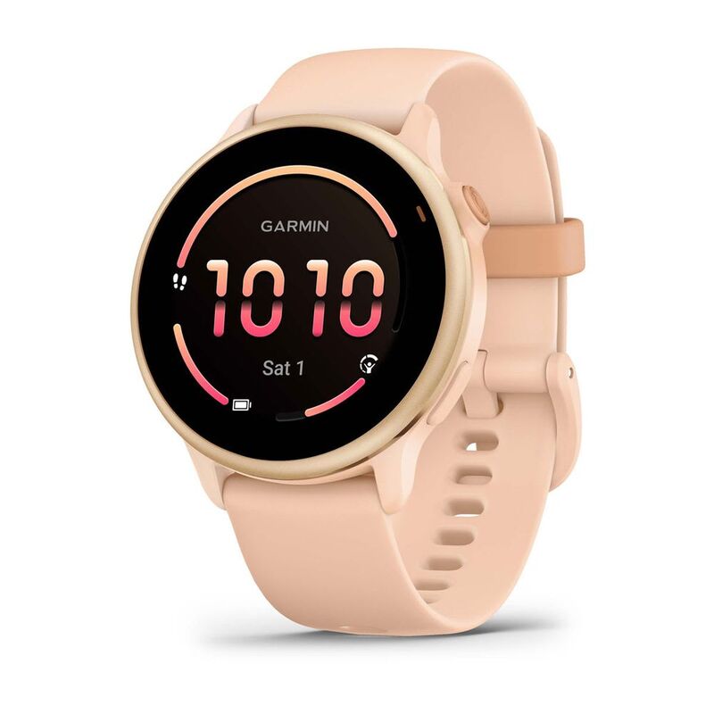 Garmin Vivoactive 6 Smartwatch - Metallic Pink Dawn/ Pink Dawn Band Garmin Vivoactive 6 Smartwatch - Metallic Pink Dawn/ Pink Dawn Band