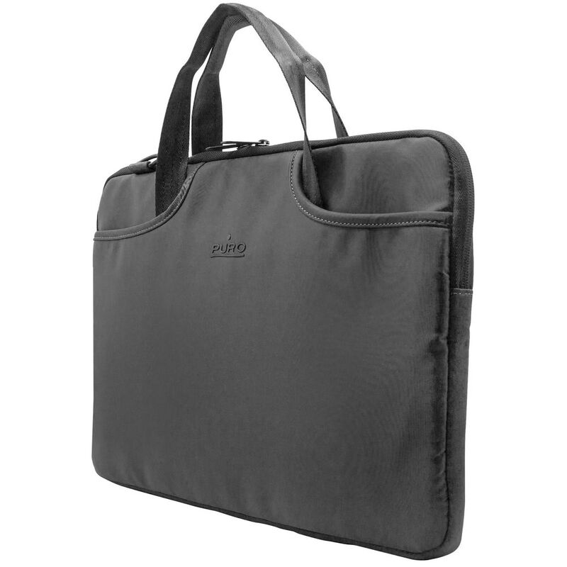 Puro Scudo Sleeve Pro In Nylon For Macbook And Notebook Up To 14" - Black Puro Scudo Sleeve Pro In Nylon For Macbook And Notebook Up To 14" - Black