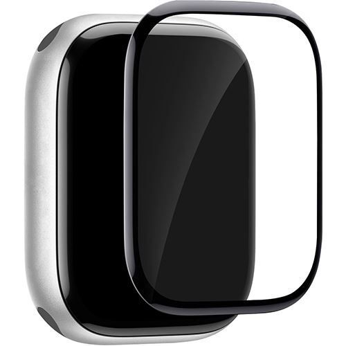 Puro Pmma Screen Protector "Flexible Shield"/ With Applicator Included/ For Apple Watch 10 Series 46mm - Black Puro Pmma Screen Protector "Flexible Shield"/ With Applicator Included/ For Apple Watch 10 Series 46mm - Black
