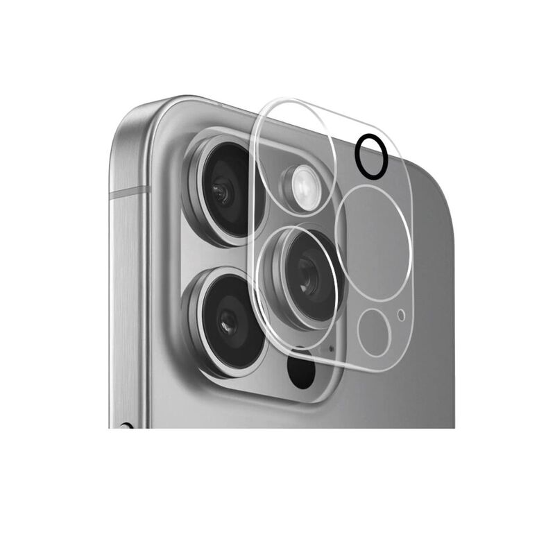 Puro Camera Standard Tempered Glass For iPhone 16 Pro/ iPhone 16 Pro Max Puro Camera Standard Tempered Glass For iPhone 16 Pro/ iPhone 16 Pro Max