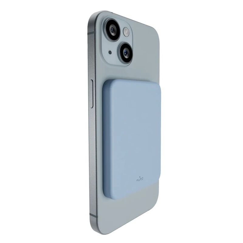 Puro Power Bank 4200mAh Magsafe USB-C - Light Blue