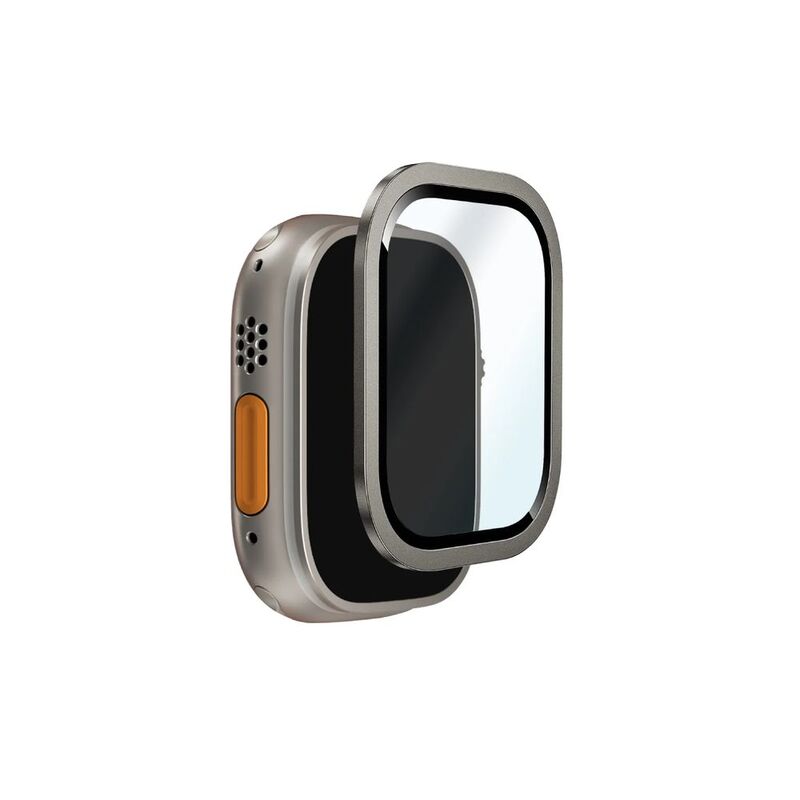 Puro Tempered Glass With Titanium Frame For Apple Watch Ultra/ Ultra 2 49mm Puro Tempered Glass With Titanium Frame For Apple Watch Ultra/ Ultra 2 49mm