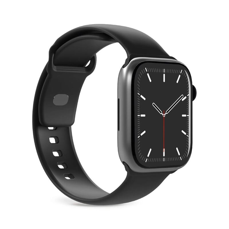 Puro "Icon" Silicone Band For Apple Watch Up To Series 3 42mm - Series 4 And Following 44-45-46-49mm 3 Pieces Including Size SM & ML - Black Puro "Icon" Silicone Band For Apple Watch Up To Series 3 42mm - Series 4 And Following 44-45-46-49mm 3 Pieces Including Size SM & ML - Black