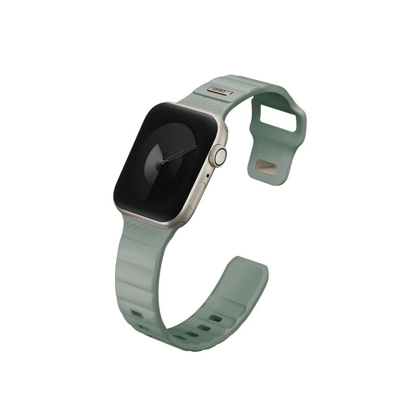 Uniq Stride FKM Rubber Apple Watch Strap 41/40/38mm - Iceplant Green Uniq Stride FKM Rubber Apple Watch Strap 41/40/38mm - Iceplant Green
