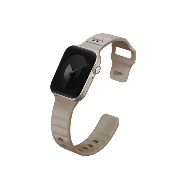 Uniq Stride FKM Rubber Apple Watch Strap 42/41/40mm - Pale Khaki Uniq Stride FKM Rubber Apple Watch Strap 42/41/40mm - Pale Khaki