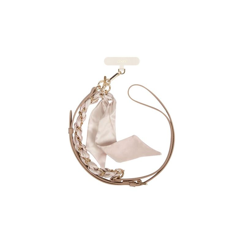Uniq Coehl Caryne 2-In-1 Universal Lanyard And Hand Strap - Dusty Nude Uniq Coehl Caryne 2-In-1 Universal Lanyard And Hand Strap - Dusty Nude