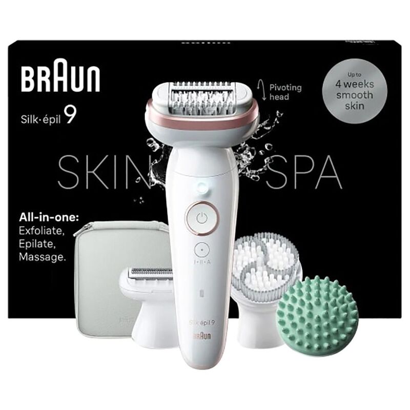 Braun Silk-Epil 9 Skinspa 9-080 Epilator Hair Remover Braun Silk-Epil 9 Skinspa 9-080 Epilator Hair Remover