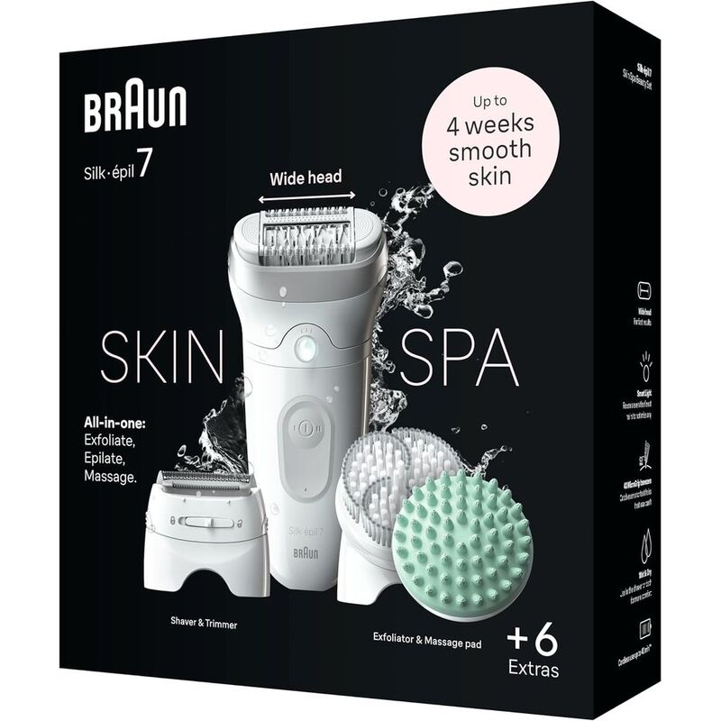 Braun Silk-Epil 7 Skinspa 7-081 Epilator Hair Remover Braun Silk-Epil 7 Skinspa 7-081 Epilator Hair Remover