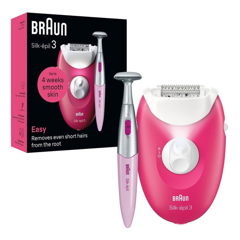 Braun Silk-Epil 3 Skinspa 3-202 Epilator Hair Remover Braun Silk-Epil 3 Skinspa 3-202 Epilator Hair Remover