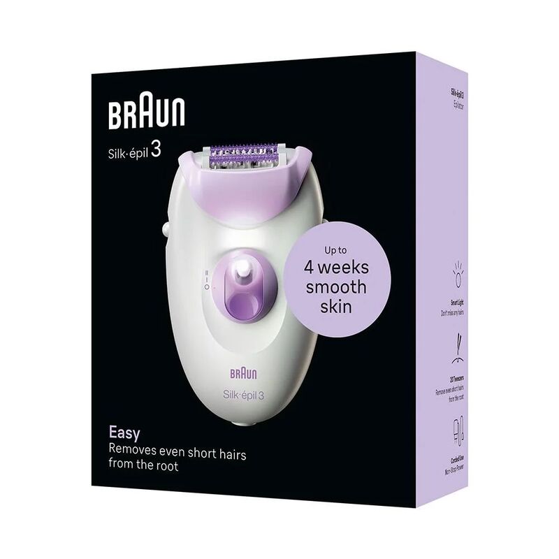 Braun Silk-Epil 3 Skinspa 3-000 Epilator Har Remover Braun Silk-Epil 3 Skinspa 3-000 Epilator Har Remover