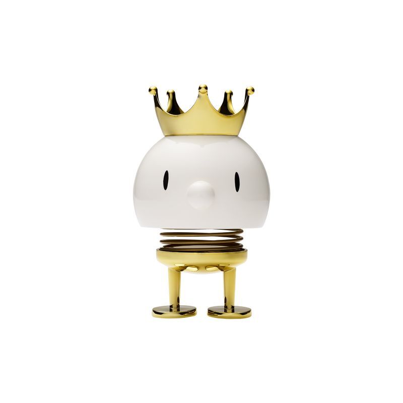 Hoptimist Monarchy King Decorative Figure - White - Medium (10.7 x 8.5 cm) Hoptimist Monarchy King Decorative Figure - White - Medium (10.7 x 8.5 cm)