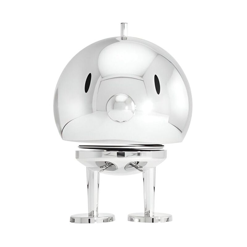 Hoptimist Bumble Decorative Figure - Chrome - Medium (10.7 x 8.5 cm) Hoptimist Bumble Decorative Figure - Chrome - Medium (10.7 x 8.5 cm)