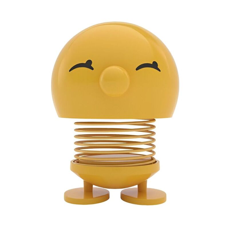 Hoptimist Bimble Decorative Figure - Yellow - Medium (10.7 x 8.5 cm)