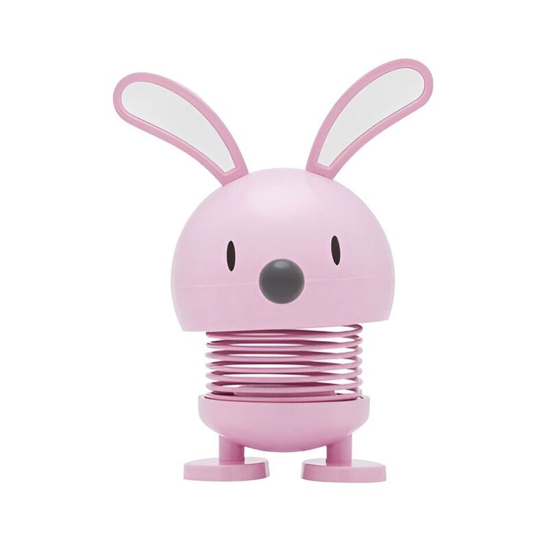 Hoptimist Animals Bunny Decorative Figure - Light Red - Small (9 x 5.8 cm)
