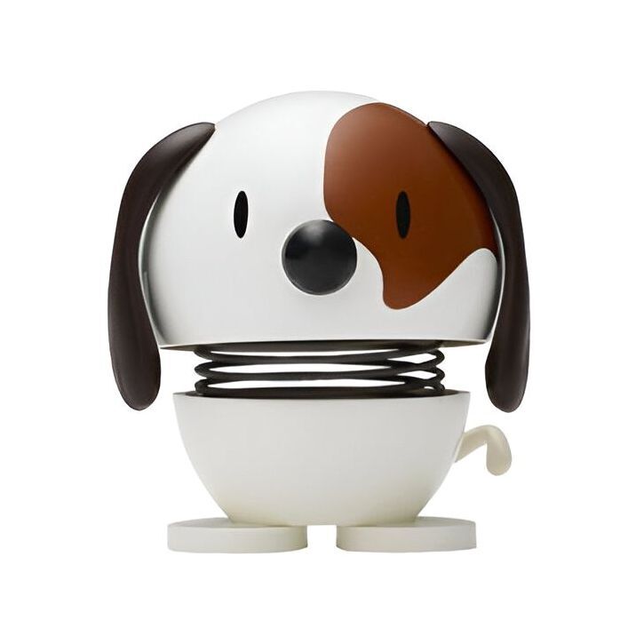 Hoptimist Animals Dog Decorative Figure - White - Small (9 x 5.8 cm)