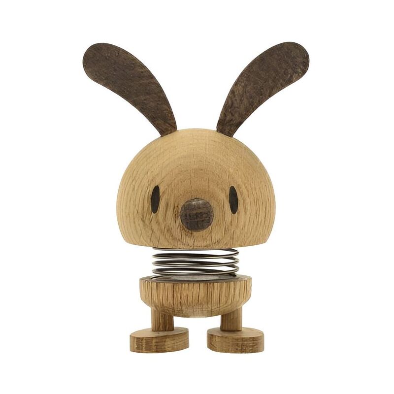 Hoptimist Animals Bunny Decorative Figure - Oak - Small (9 x 5.8 cm) Hoptimist Animals Bunny Decorative Figure - Oak - Small (9 x 5.8 cm)