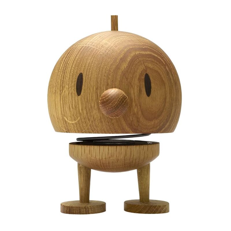 Hoptimist Bumble Decorative Figure - Oak - Large (15 x 10 cm) Hoptimist Bumble Decorative Figure - Oak - Large (15 x 10 cm)