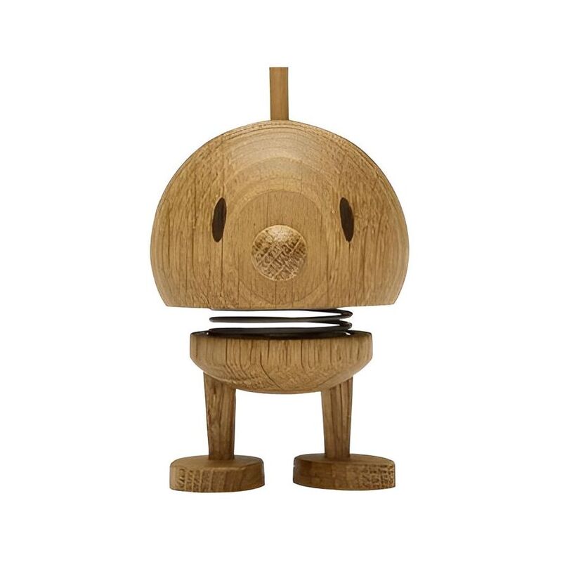 Hoptimist Bumble Decorative Figure - Oak - Small (9 x 5.8 cm) Hoptimist Bumble Decorative Figure - Oak - Small (9 x 5.8 cm)