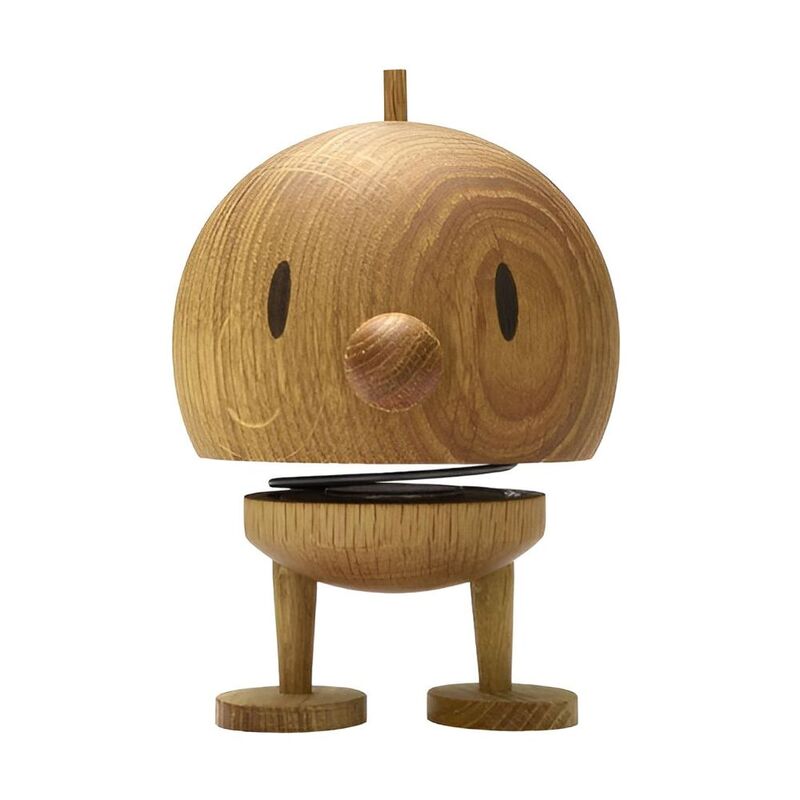 Hoptimist Bumble Decorative Figure - Oak - Medium (10.7 x 8.5 cm) Hoptimist Bumble Decorative Figure - Oak - Medium (10.7 x 8.5 cm)