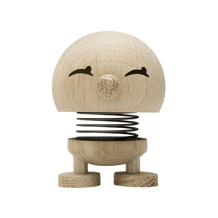 Hoptimist Bimble Decorative Figure - Raw Oak - Small (9 x 5.8 cm) Hoptimist Bimble Decorative Figure - Raw Oak - Small (9 x 5.8 cm)