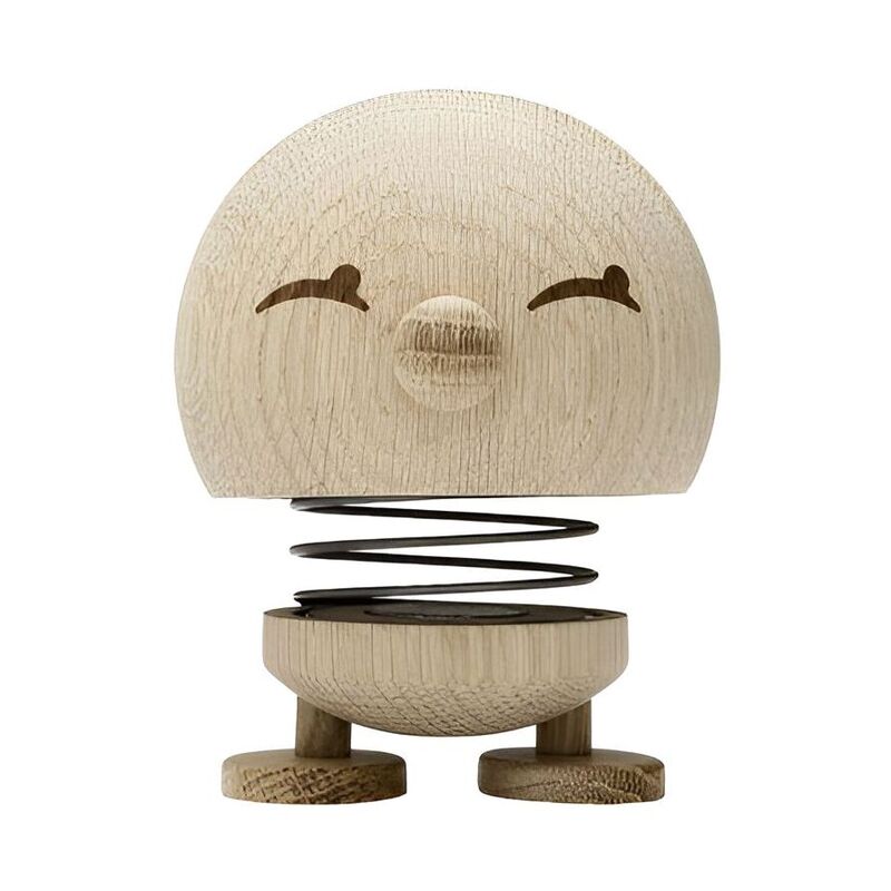 Hoptimist Bimble Decorative Figure - Raw Oak - Medium (10.7 x 8.5 cm) Hoptimist Bimble Decorative Figure - Raw Oak - Medium (10.7 x 8.5 cm)