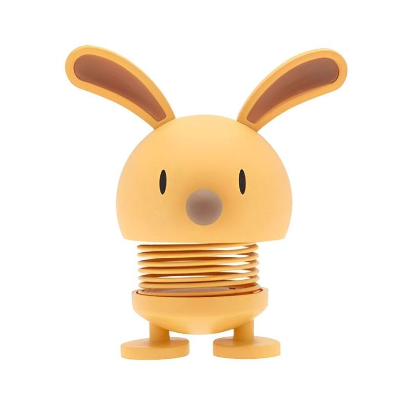Hoptimist Animals Soft Bunny Decorative Figure - Mimosa - Small (9 x 5.8 cm)