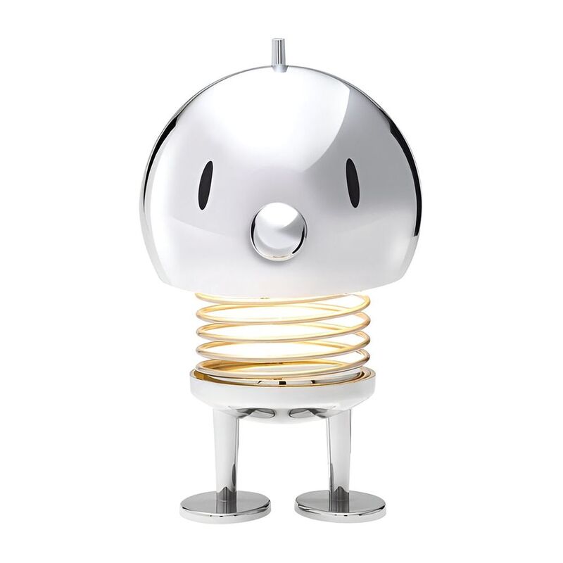 Hoptimist Bumble LED Lamp - Chrome - Large (15 x 10 cm) Hoptimist Bumble LED Lamp - Chrome - Large (15 x 10 cm)