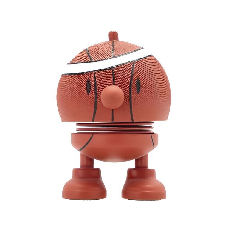 Hoptimist Sports Bumble Basketball Decorative Figure - Orange - Small (9 x 5.8 cm) Hoptimist Sports Bumble Basketball Decorative Figure - Orange - Small (9 x 5.8 cm)